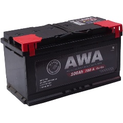 Изображение товара Аккумулятор AWA, 190x175x353, обратная полярность, 100 Ач, 6СТ100(0)