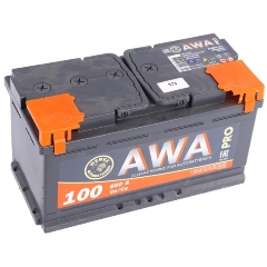 Изображение товара Аккумулятор AWA Pro, 190x175x353, прямая полярность, 100 Ач, 6СТ100(1)