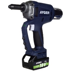 Изображение товара Заклепочник аккумуляторный AYGER AP100