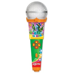 Изображение товара Детский музыкальный микрофон АЗБУКВАРИК 1977 с подсветкой и песнями