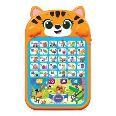 Изображение товара Музыкальная игрушка АЗБУКВАРИК 4630027295965 Планшетик-зверюшка Азбука с Тигрёнком