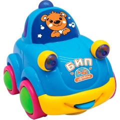 Изображение товара Музыкальная игрушка АЗБУКВАРИК 4680019287188 Музыкальная машинка Голубая