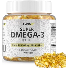 Изображение товара БАД 1WIN Omega-3 900мг 90 капсул