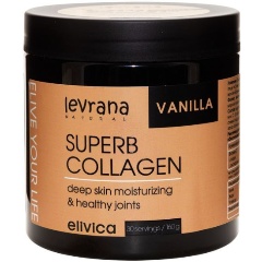 Изображение товара БАД LEVRANA Супер коллаген, со вкусом ванили 500 мл, 160г