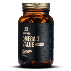 Изображение товара БАД GRASSBERG Omega-3 Value 30% 1000 mg №60