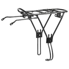 Изображение товара Багажник для велосипеда 00-170337 алюм. H037 27,5-29" 2-х стоечный, сварной, для диск торм. черный HORST