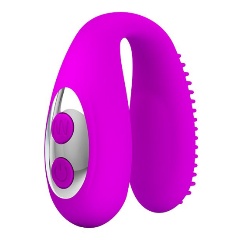 Изображение товара Вибромассажер BAILE Лиловая вибронасадка для оральных ласк Mabel