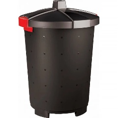 Изображение товара Контейнер мусорный HONEYCOMB 45 литров, черный