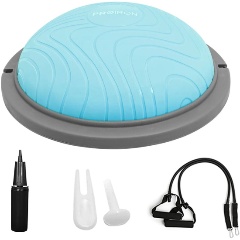 Изображение товара Платформа балансировочная PROIRON с эспандерами 47см, синяя, БП47С