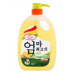 Изображение товара Бальзам для мытья посуды MAMA ULTIMATE Лимон концентрированный, 1 л, дозатор