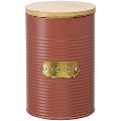 Изображение товара Банка Smart Solutions Irmel для хранения кофе, 1,3 л, терракота (SS0000180)