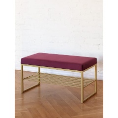 Изображение товара Банкетка GREENWEEN RUBY MINI, золотая, Marsala