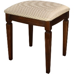 Изображение товара Банкетка Мебелик Васко В 107Н орех, Атина золотой