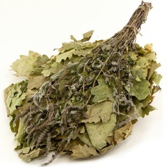 Изображение товара Банный веник БАННАЯ ЛИНИЯ дубовый с мятой