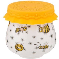 Изображение товара Баночка с силиконовой крышкой LEFARD "пчелы" 180 мл