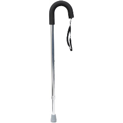 Изображение товара Трость опорная BARRY с мягкой резиновой ручкой, хром 10080