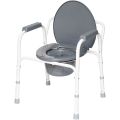 Изображение товара Кресло-туалет BARRY WC100 медицинский стальной с регулировкой высоты