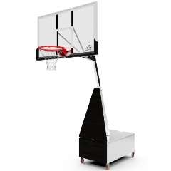 Изображение товара Баскетбольная мобильная стойка DFC STAND60SG, 152x90 см