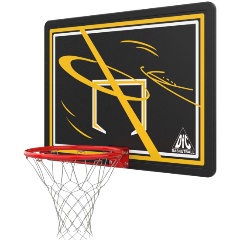 Изображение товара Баскетбольный щит DFC BOARD44PEB с кольцом и креплением