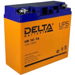 Изображение товара Аккумуляторная батарея для ИБП DELTA BATTERY HR 12-18