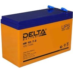 Изображение товара Аккумуляторная батарея для ИБП DELTA BATTERY HR 12-7.2
