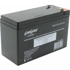 Изображение товара Аккумулятор свинцово-кислотный ExeGate DTM 1207 12V 7Ah F2 надежный источник питания