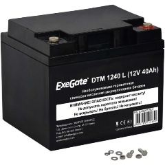 Изображение товара Батарея ExeGate DTM 1240 L 12V 40Ah М6