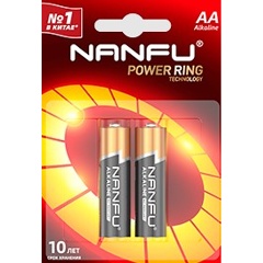 Изображение товара Батарейка Nanfu AA (2шт.) (LR6 2B)