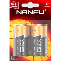 Изображение товара Батарейка Nanfu D (2шт.) (LR20 2B)