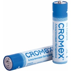Изображение товара Батарейки CROMEX Alkaline ААА(LR03, 24А) в коробке 20шт, 455595