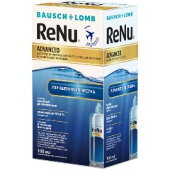Изображение товара Раствор для контактных линз Bausch&Lomb ReNu Advanced, 100 мл