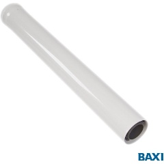 Изображение товара Труба Baxi D 80 мм, длина 1000 мм, для конденсационных котлов до 70 кВт