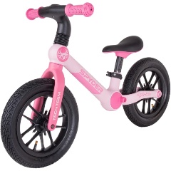 Изображение товара Беговел Tech Team Spider розовый с светодиодной подсветкой и регулируемым сиденьем