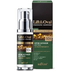 Изображение товара Ночной крем для лица БЕЛИТА Lift&Oval Активатор молодости 50+, 50 мл