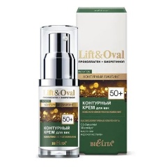 Изображение товара Контурный крем для век БЕЛИТА Lift&Oval Коллагеновое разглаживание 50+, 30 мл