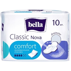 Изображение товара Прокладки гигиенические BELLA Nova Classic Сomfort, 10 шт