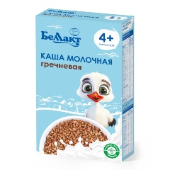 Изображение товара Каша молочная Беллакт гречневая с пребиотиком 200 г