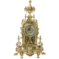 Изображение товара Каминные часы BELO DE BRONZE бронзовые BP-27081-D классика интерьер