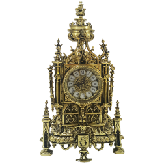 Изображение товара Каминные часы BELO DE BRONZE "Нотр Дам", бронзовые BP-27084-D