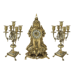 Изображение товара Каминные часы с канделябрами BELO DE BRONZE Арте Нова BP-2709256-D