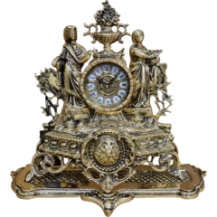 Изображение товара Каминные часы BELO DE BRONZE "Свидание", бронзовые BP-27077-D