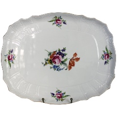 Изображение товара Поднос BERNADOTTE декор "Мейсенский букет" 40 см. (БЕР0336)