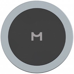 Изображение товара Беспроводное зарядное устройство Magssory Coin 2 в 1, с магнитым кабелем, с MagSafe, темно-серый