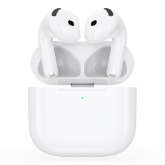 Изображение товара Беспроводные наушники Deppa Air Nova 2, BT5.4, 300 мАч, QI, белый (44219)