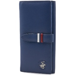 Изображение товара Кошелек Beverly Hills Polo Club BH-1350-BL синий из натуральной кожи унисекс