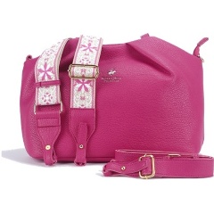 Изображение товара Женская сумка Beverly Hills Polo Club BH-3240-FX фуксия из экокожи