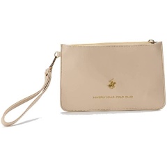 Изображение товара Бежевая сумка-чехол Beverly Hills Polo Club BH-3315-BE женская косметичка из экокожи