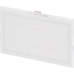 Изображение товара Бейдж Attache 90х55мм металл зажим/булавка (50шт)