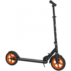 Изображение товара Самокат Bibitu CROSS SKL-037-AWS, чёрный/оранжевый (2021)