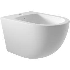 Изображение товара Биде AQUEDUTO подвесное AQD OVO 525*365, белый матовый